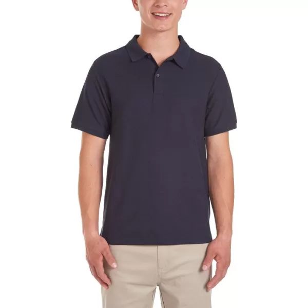 Chaps Young Men's Uniform Short Sleeve Stretch Pique Polo
