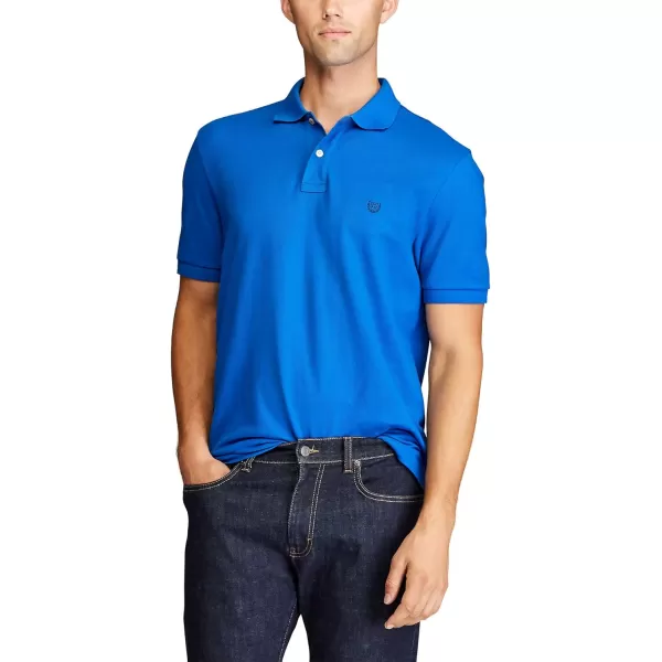 Chaps Men's Classic Fit Cotton Mesh Everyday Polo Shirt