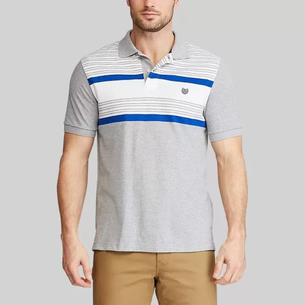 Chaps Men's Classic Fit Cotton Mesh Everyday Polo Shirt