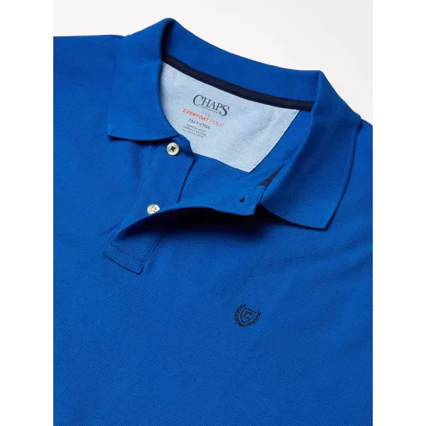 Chaps Men's Classic Fit Cotton Mesh Everyday Polo Shirt