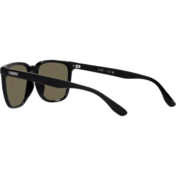 Chaps Men's Cp5015u Universal Fit Square Sunglasses