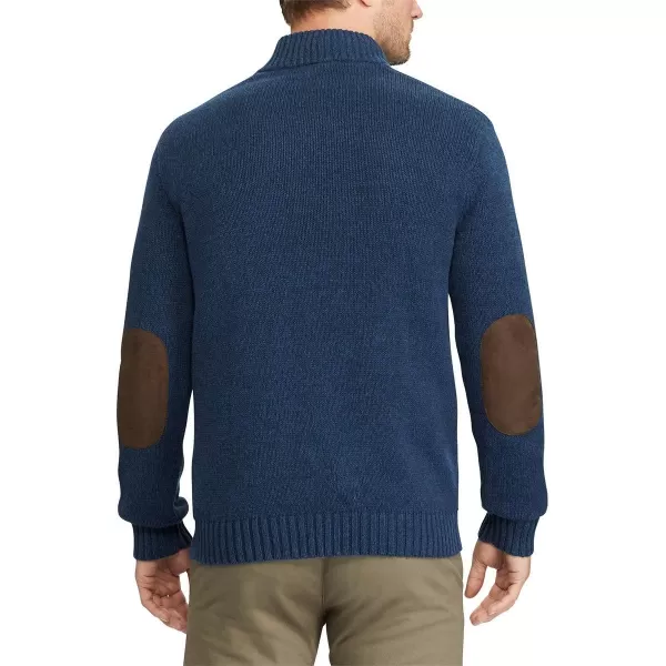 Chaps Men's Kent Button Mockneck Sweater 