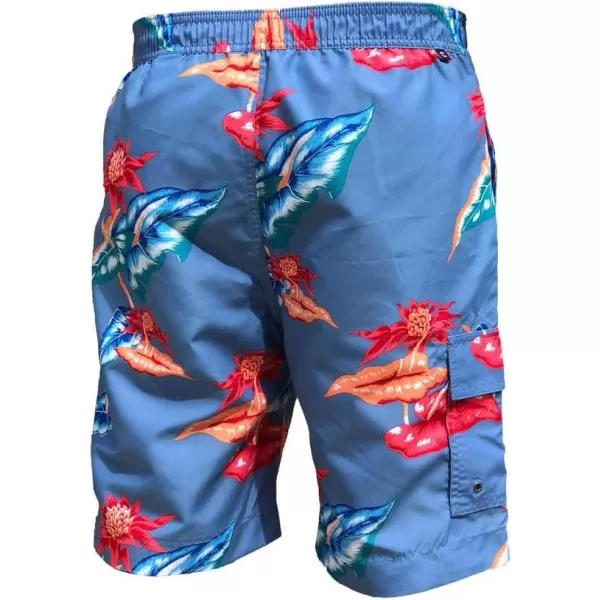 Chaps Men's Swimwear Bottom Shorts Swim Trunks Blue Small