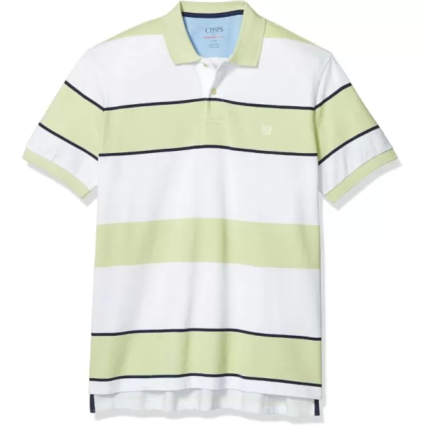 Chaps Men's Classic Fit Cotton Mesh Everyday Polo Shirt