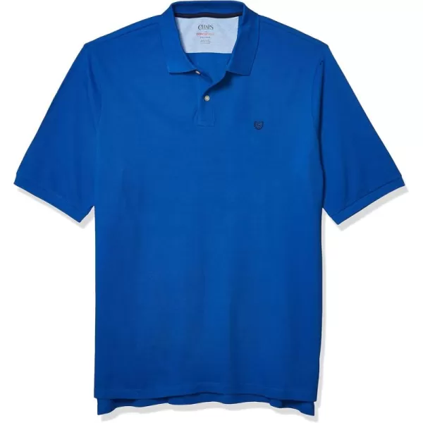Chaps Men's Classic Fit Cotton Mesh Everyday Polo Shirt