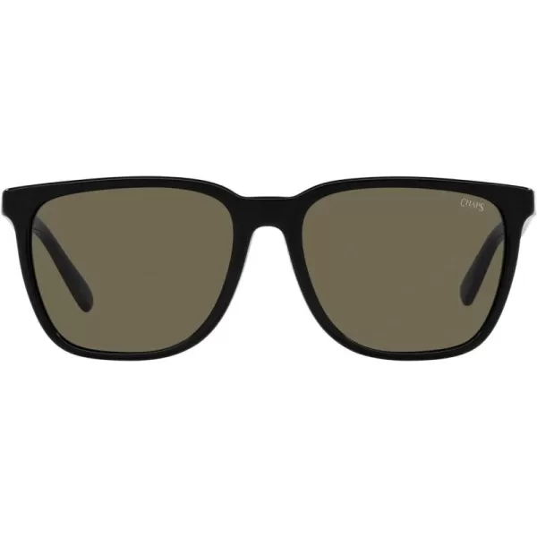 Chaps Men's Cp5015u Universal Fit Square Sunglasses