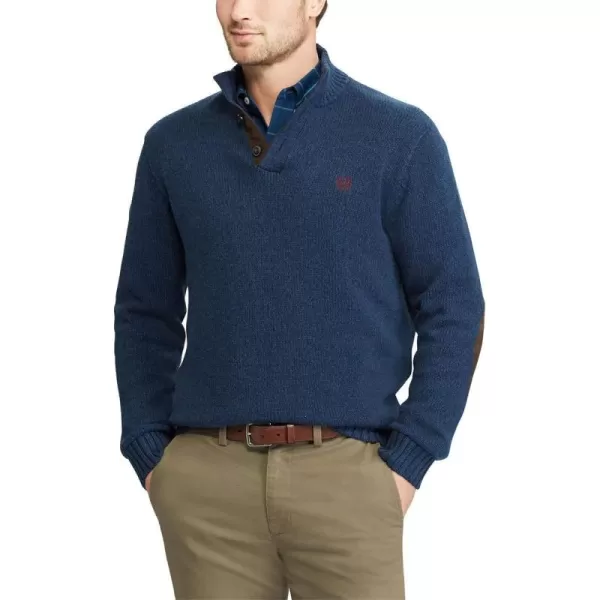 Chaps Men's Kent Button Mockneck Sweater 