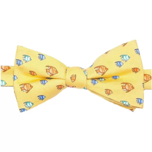 Chaps Mens Ocean Tropical Fish Adjustable Bowtie Tie
