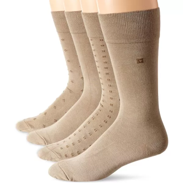 Chaps Men's Pattern and Solid Assorted Dress Crew Socks 