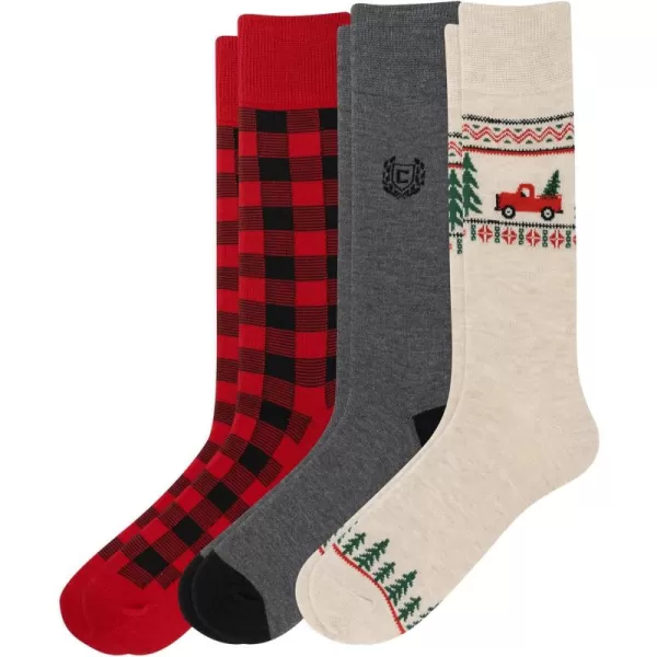 Chaps Men's Winter Novelty Crew