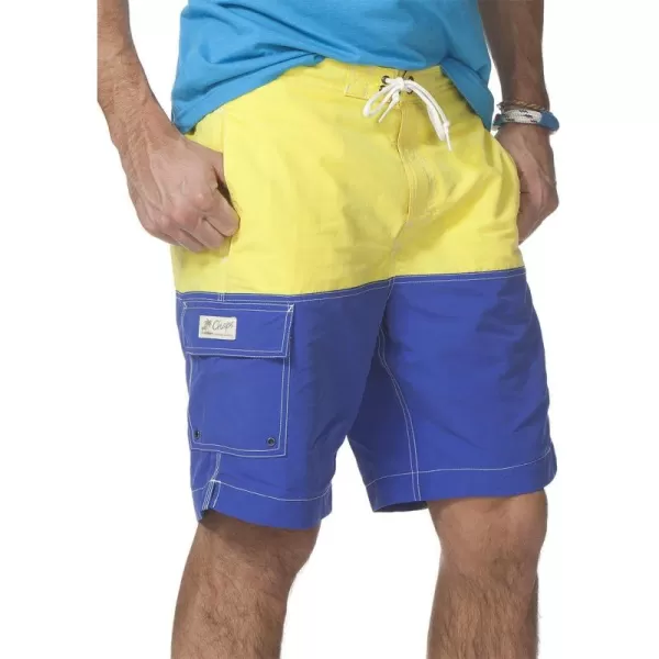 Chaps by Ralph Lauren Men's Color Block Swim Trunks 