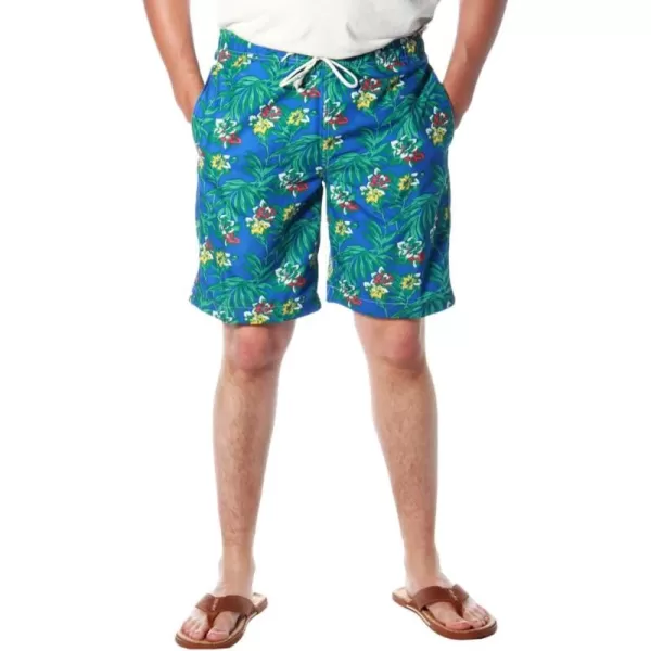 Polyester Swim Trunk in Hydro Blue by Chaps