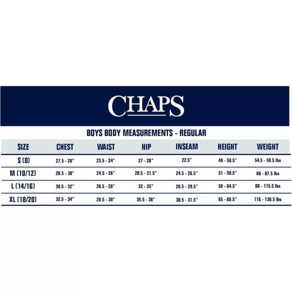 Chaps Boys' Long Sleeve Solid Button-Down Woven Shirt