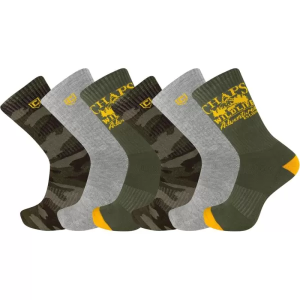 Chaps Men's Casual Fashion Socks 3p