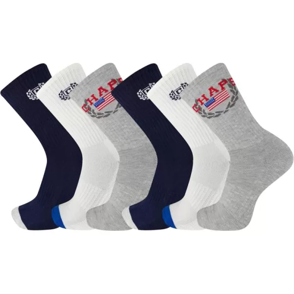 Chaps Men's Casual Fashion Socks 3p