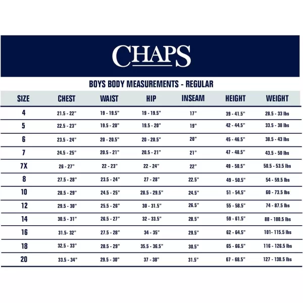 Chaps Boys' Flat Front Dress Pants