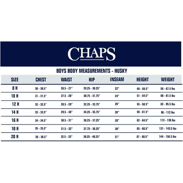 Chaps Boys' Flat Front Dress Pants