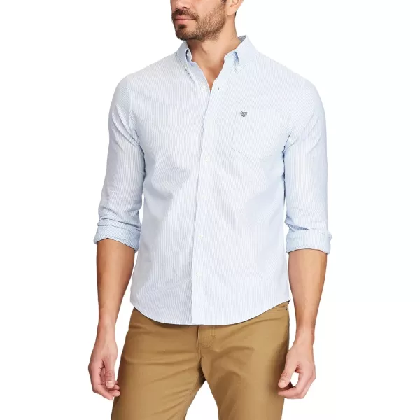 Chaps Men's Classic Fit Stretch Oxford Shirt)