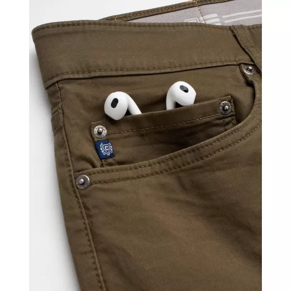 Chaps Men's Pants - Casual Slim Fit Cotton Stretch 5 Pocket Modern Chino Dress Pants - Work Pants for Men