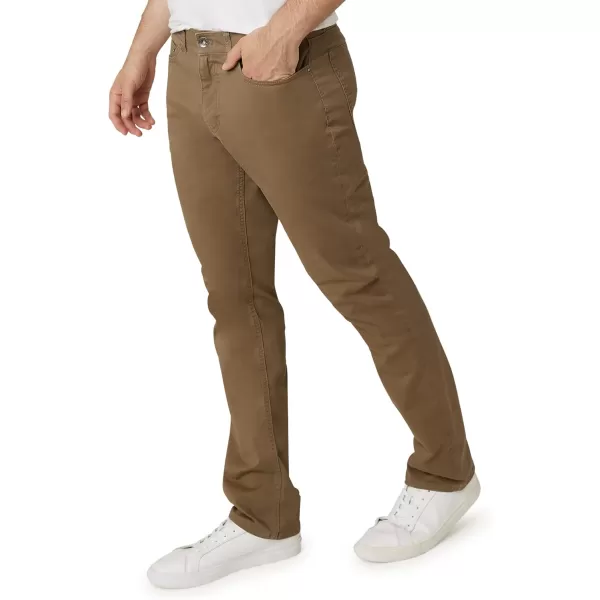 Chaps Men's Pants - Casual Slim Fit Cotton Stretch 5 Pocket Modern Chino Dress Pants - Work Pants for Men