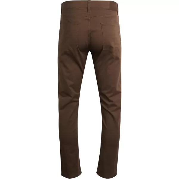 Chaps Men's Pants - Casual Slim Fit Cotton Stretch 5 Pocket Modern Chino Dress Pants - Work Pants for Men