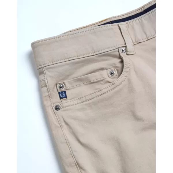 Chaps Men's Pants - Casual Slim Fit Cotton Stretch 5 Pocket Modern Chino Dress Pants - Work Pants for Men