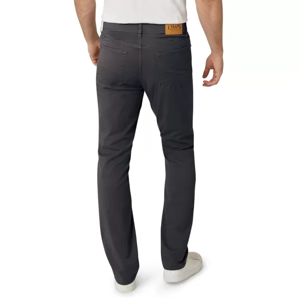 Chaps Men's Pants - Casual Slim Fit Cotton Stretch 5 Pocket Modern Chino Dress Pants - Work Pants for Men