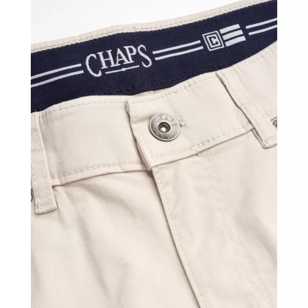 Chaps Men's Pants - Casual Slim Fit Cotton Stretch 5 Pocket Modern Chino Dress Pants - Work Pants for Men