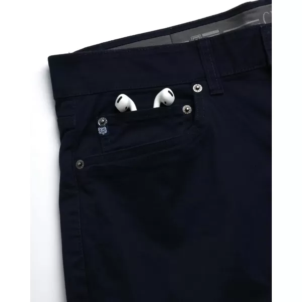 Chaps Men's Pants - Casual Slim Fit Cotton Stretch 5 Pocket Modern Chino Dress Pants - Work Pants for Men