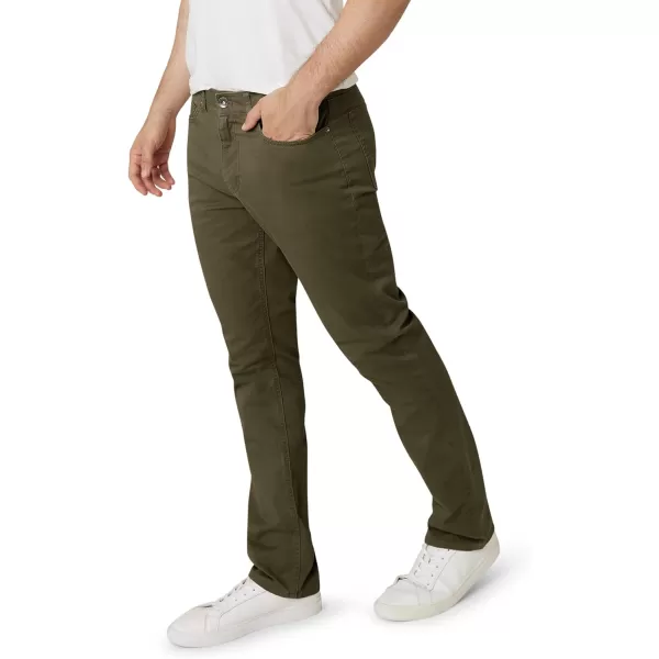 Chaps Men's Pants - Casual Slim Fit Cotton Stretch 5 Pocket Modern Chino Dress Pants - Work Pants for Men