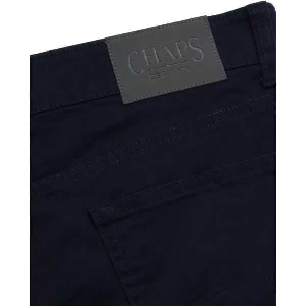 Chaps Men's Pants - Casual Slim Fit Cotton Stretch 5 Pocket Modern Chino Dress Pants - Work Pants for Men