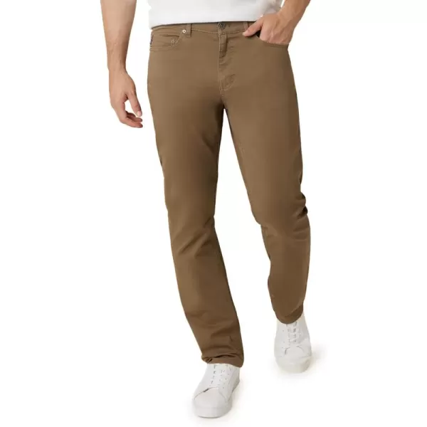 Chaps Men's Pants - Casual Slim Fit Cotton Stretch 5 Pocket Modern Chino Dress Pants - Work Pants for Men
