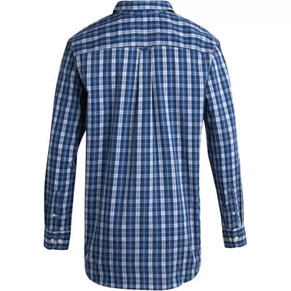 Chaps Men's Big and Tall Shirts - Wrinkle Free Collared Long Sleeve Button Down Shirts for Men 