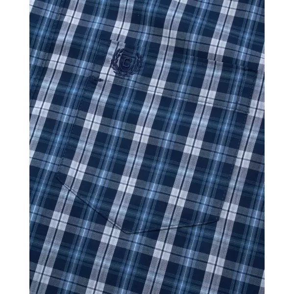 Chaps Men's Big and Tall Shirts - Wrinkle Free Collared Long Sleeve Button Down Shirts for Men 