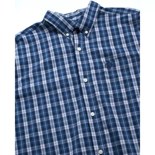 Chaps Men's Big and Tall Shirts - Wrinkle Free Collared Long Sleeve Button Down Shirts for Men 