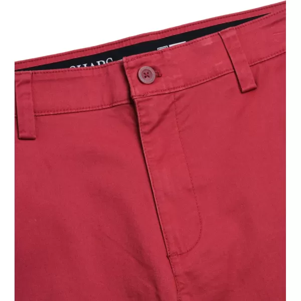 imageChaps Mens Pants  Straight Fit 5Pocket Comfort Stretch Chino Pants for Men  Mens Fashion Straight Leg Cotton ChinosNantucket Rocket