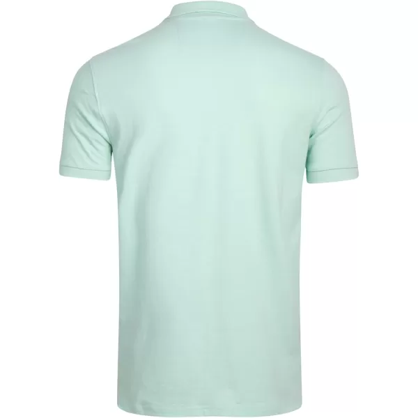 imageChaps Mens Polo Shirt  Classic Fit Cotton Collared Short Sleeve Mens Golf Shirts  Casual Work Shirts for Men S2XLMint