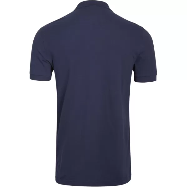imageChaps Mens Polo Shirt  Classic Fit Cotton Collared Short Sleeve Mens Golf Shirts  Casual Work Shirts for Men S2XLNewport Navy