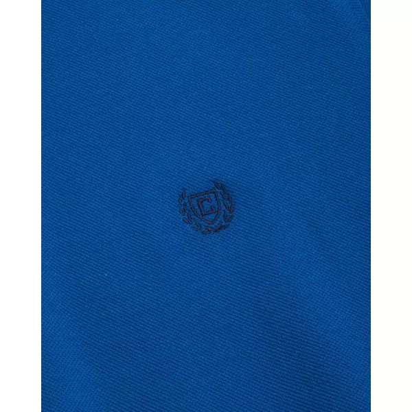 imageChaps Mens Polo Shirt  Classic Fit Cotton Collared Short Sleeve Mens Golf Shirts  Casual Work Shirts for Men S2XLPacific Blue