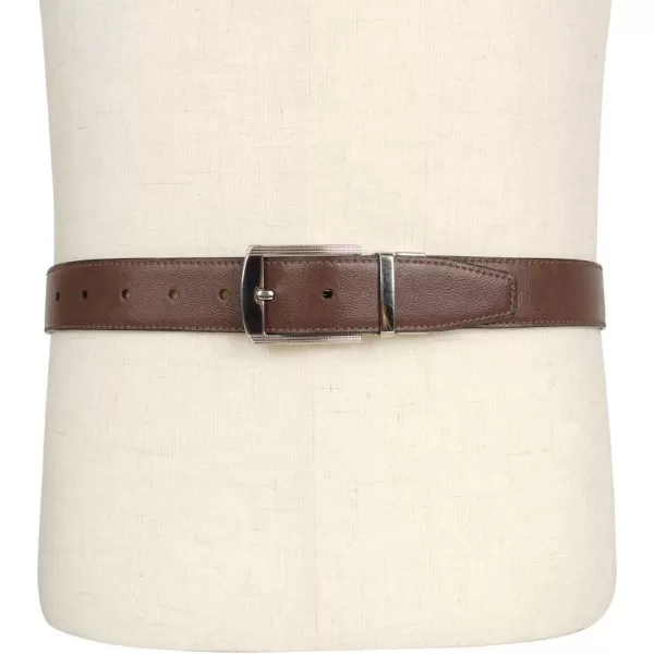 imageChaps Mens Reversible Dress BeltBlackBrown