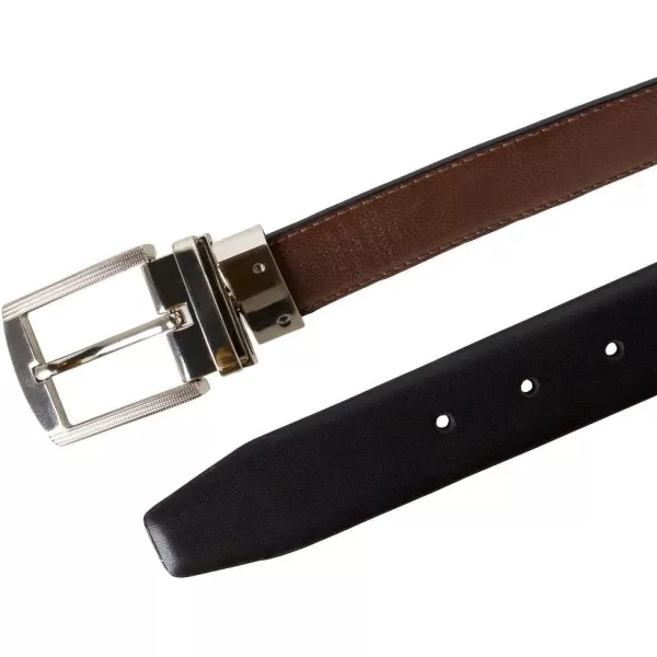 imageChaps Mens Reversible Dress BeltBlackBrown