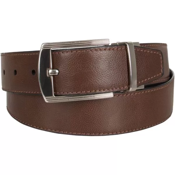 imageChaps Mens Reversible Dress BeltBlackBrown