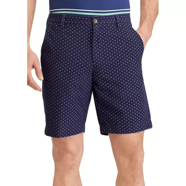 imageChaps Mens Print Cotton ShortDark Cobalt Multi