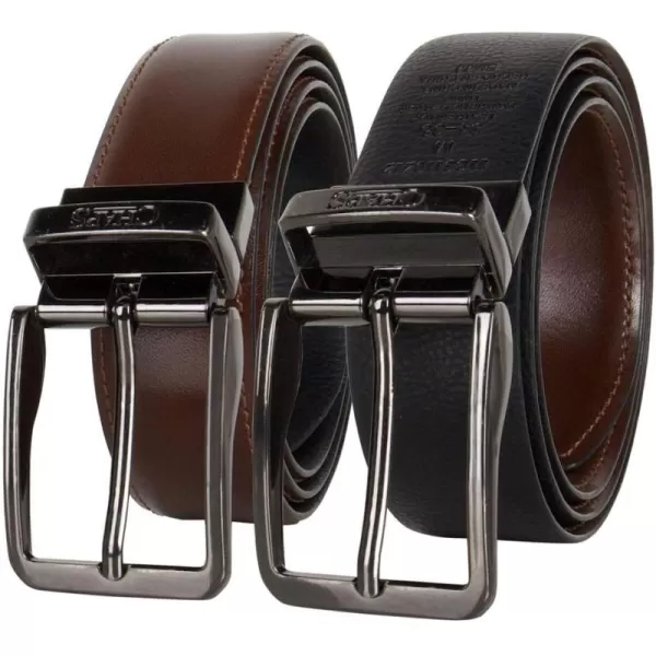 imageChaps Mens Reversible Dress BeltDeep BrownBlack