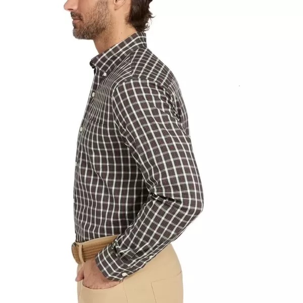 imageChaps Mens Easy Care ButtonDown Shirt US Alpha XLarge Regular Regular Black