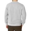 imageChaps Mens Pullover Sweatshirt  Soft Fleece Classic Fit Crewneck Pullover for Men with Ribbed Cuffs and Hem Sizes S2XLLight Grey Heather