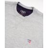 imageChaps Mens Pullover Sweatshirt  Soft Fleece Classic Fit Crewneck Pullover for Men with Ribbed Cuffs and Hem Sizes S2XLLight Grey Heather
