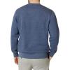 imageChaps Mens Pullover Sweatshirt  Soft Fleece Classic Fit Crewneck Pullover for Men with Ribbed Cuffs and Hem Sizes S2XLNavy Heather