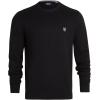 imageChaps Mens Big and Tall Sweater  Heavyweight Classic Fit Knitted Cotton Crewneck Pullover Sweater for Men Sizes L4XBlack