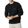 imageChaps Mens Big and Tall Sweater  Heavyweight Classic Fit Knitted Cotton Crewneck Pullover Sweater for Men Sizes L4XBlack